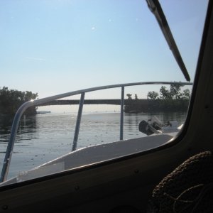 approaching western end of Oneida Lake