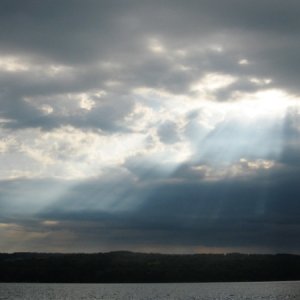 After the storm on Cayuga near Ithica, NY