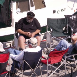 Brats on the Dock at Langley 1 6-13-09