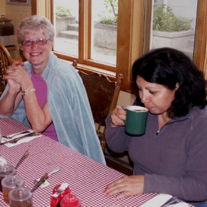Janet and Tania at Langley 6-14-09