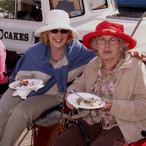 Robbin and Wanda at Langley 6-13-09