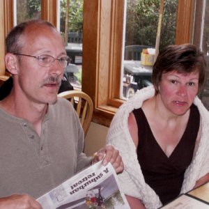 Steve and Cindy at Langley 6-14-09