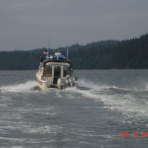 Anita Marie on the way to Langley