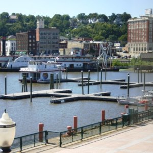 We took Dutch Treat for a nice side trip down river to Dubuque on Friday.