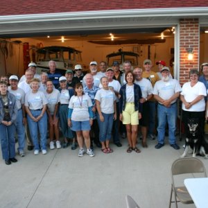 The group picture before the sign