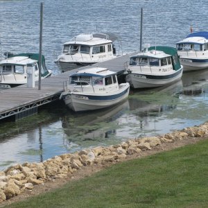 C-dory's at dock