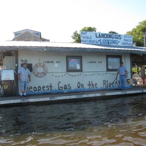 Gas dock