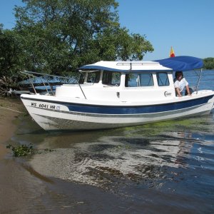 Media 'Stopping for a swim' in album 'Docking at Hawkeye Marina for lunch'