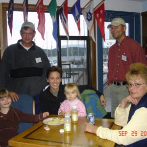 Steve & Beledia (GOYO)
 Amy, Karl and girls
      C-DAISY