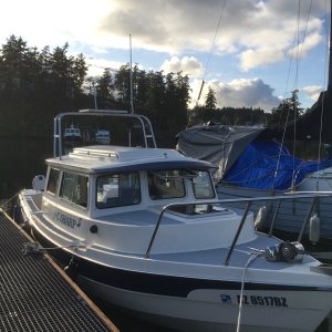Media 'Squeezing in some good weather trips' in album 'Cockpit side of transom'