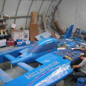 the last boat i built, carbon fiber/ composite, 22 feet long, 11.5 feet wide no draft (on a good day), preping for seafair '07, dad and brothers and myself are the crew, my brother drives