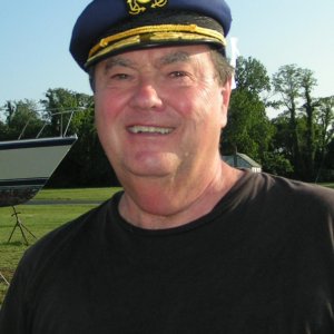(Pat Anderson) The Commodore of the Eastern Shore C-Dory Yacht Club, Tom McHugh