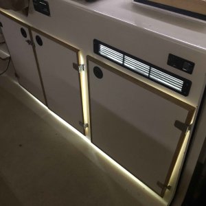 LEd below cab