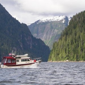 Anna Leigh in Rudyerd Bay