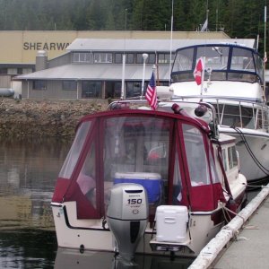 Anna Leigh on dock at Shearwater 6-14-06