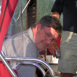 Jim Browning on Anna Leight at Von Donop Inlet 6-11-06