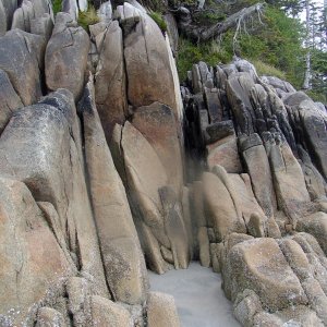 Rocks at West Beach on Calvert Island 6-13-06
