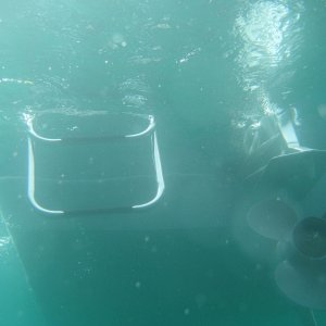 stock swim Plat form step depth from underwater