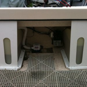 New gas tank covers with fuel level holes cut out