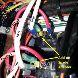 Attachment to existing wiper switches/breakers