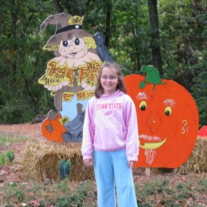 The park was decorated for Fall.