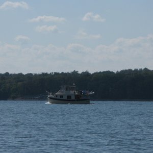 Another interested boat we passed in our travels.