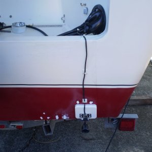 Why would someone drill 7 holes into a perfectly good transom?