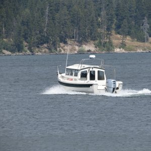 Media '' in album 'Cat Claw New Honda 90 Break-in Yellowstone Lake 2018'
