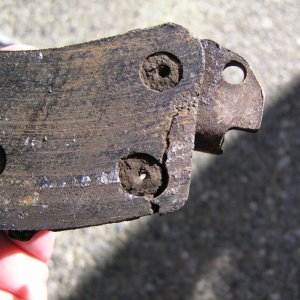 Media 'Same pad closeup' in album 'Brakes need replacing.'