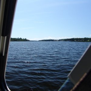 Most of the islands are private vacation property. One is public, and a great stop.