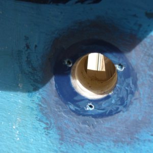 1. Drain Plug removed.