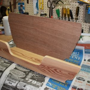 Unit already put together and sanded.  Ready to paint and varnish.