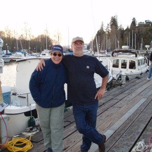 Mike of Tyboo and Caty of almost retired