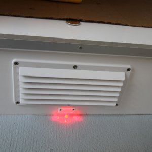 Courtesy light for step