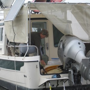 Media '(Jammin) one inch stainless tubing - standard fittings' in album 'The Outboard Dory Advantage'