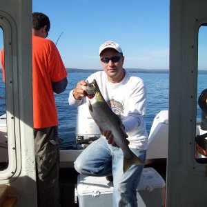 Sept. 21st. off Long Island Mike and Tim