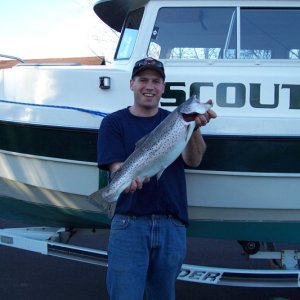 Nov. 11th 26" Brown trout about 10lbs
First solo fishing trip.