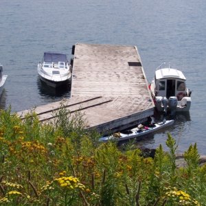 Dock @ Raspberry Island.