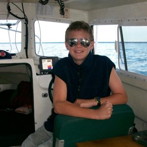 Brett @ the helm