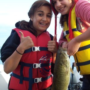 Maren and Kiana 
one of several small mouth