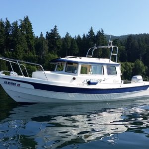 Anchored off of West Beach