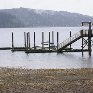 Hood Canal, Apr 30 - May 04, 2012 078 Hoodsport.  Another dock to ourselves.