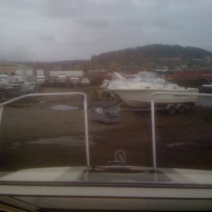 Looking East from our spot at Hilton Harbor