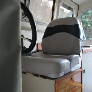 New helm seat
