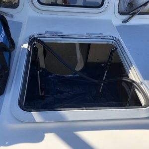 Installing new foam gasket.