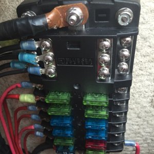 updated the wiring in Pegasus this winter, added Blue-seas fuse block