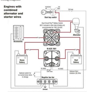 ACR - battery side installation