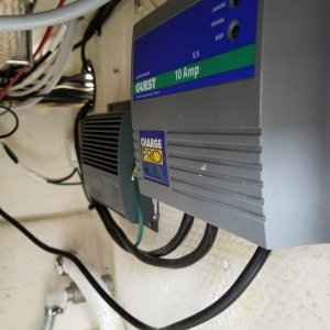 Galvanic Isolator and Guest 2 bank 10amp charger