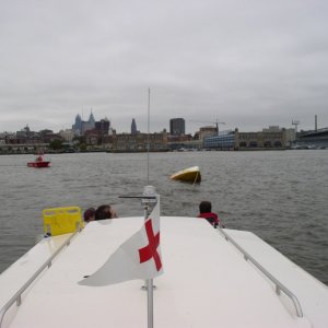 (Minnow) The Minnow to the rescue. Tow Boat US sulking in the background.