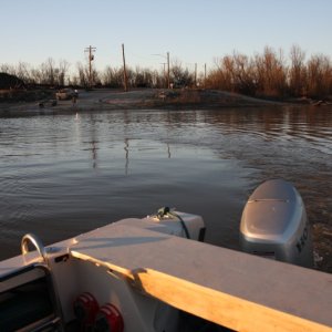 Media 'the start of five days and four nights' in album 'Launching at the inactive New Roads Ferry Landing, St. Francisville, LA'